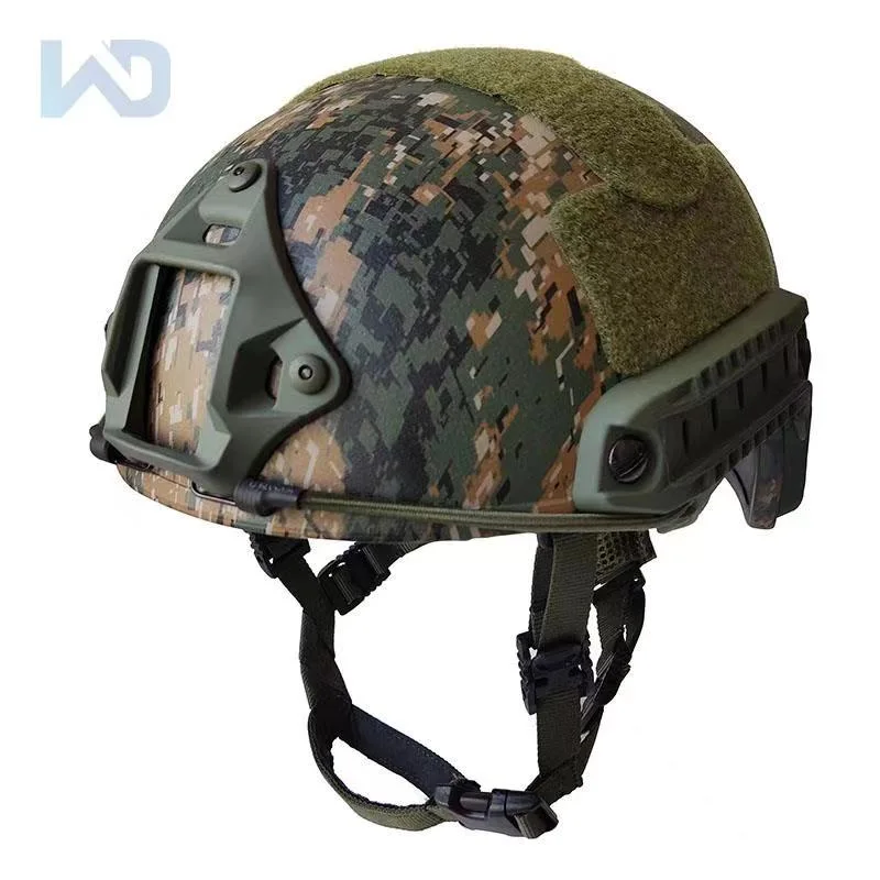 Nij Iiia Military Helmet/ Aramid Fiber Material/ The Factory Sales/Black/Green/Fast Ballistic Helmet