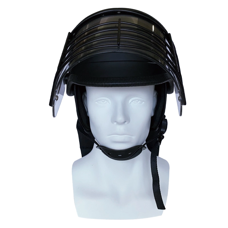 American Police Anti Riot Helmet with Steel Cover