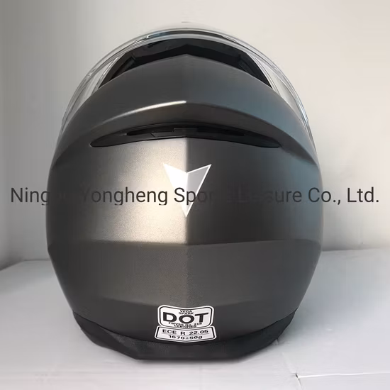 DOT 承認オートバイ ABS 安全ヘルメットフルフェイスシングルバイザー付き